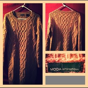 A knitted light brown dress 55$ or make and offer